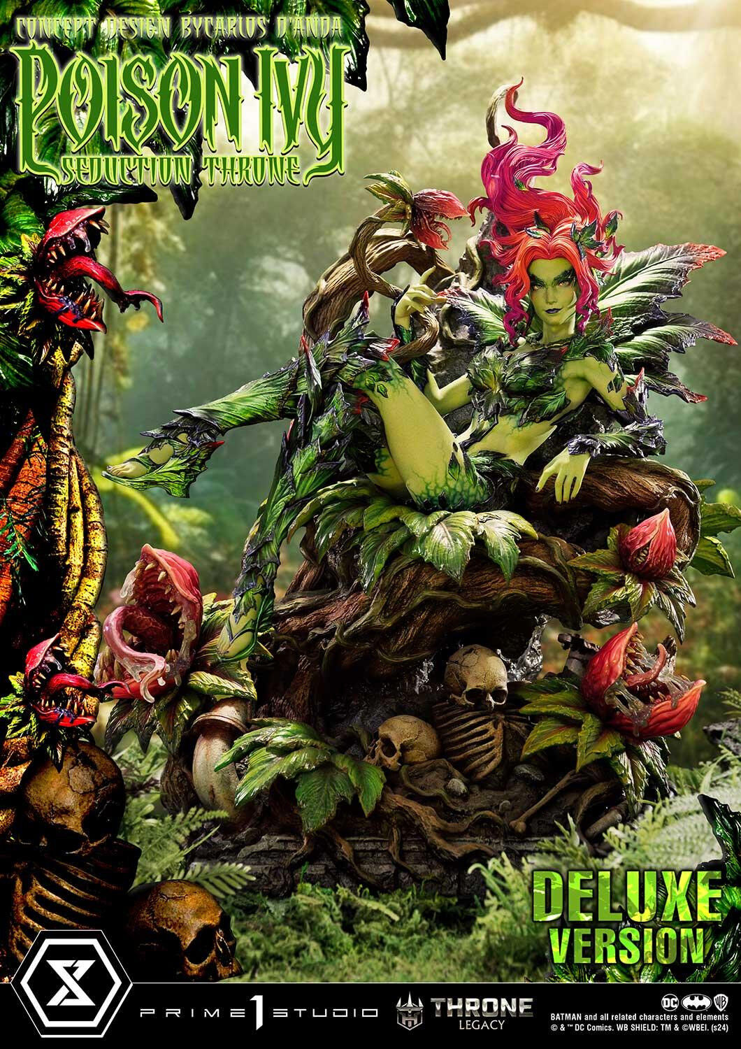 Batman - Poison Ivy - Throne Legacy (TLCDC-04DX) - 1/4 - Seduction Throne, DX Version (Prime 1 Studio) photo 18