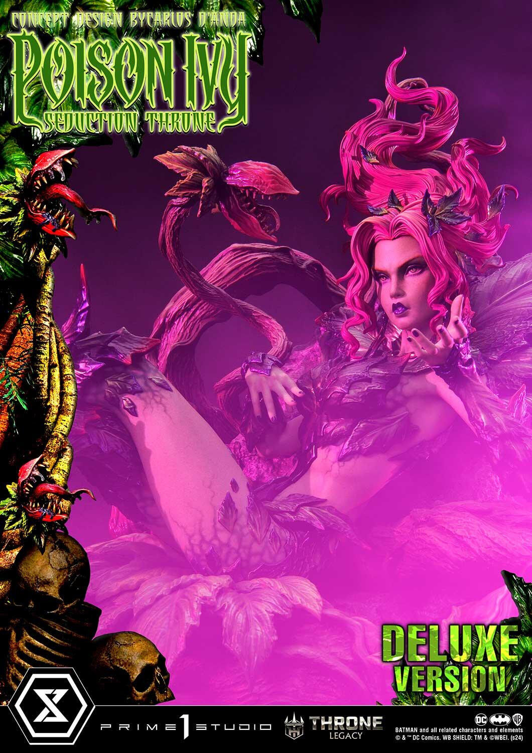 Batman - Poison Ivy - Throne Legacy (TLCDC-04DX) - 1/4 - Seduction Throne, DX Version (Prime 1 Studio) photo 19