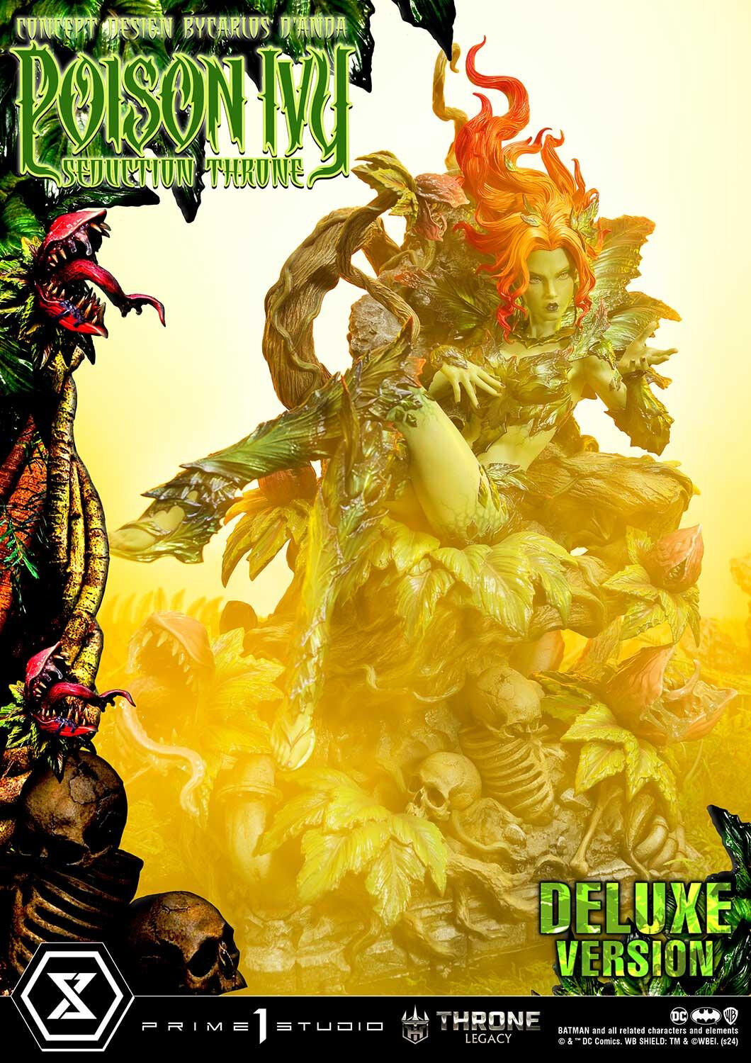 Batman - Poison Ivy - Throne Legacy (TLCDC-04DX) - 1/4 - Seduction Throne, DX Version (Prime 1 Studio) photo 20