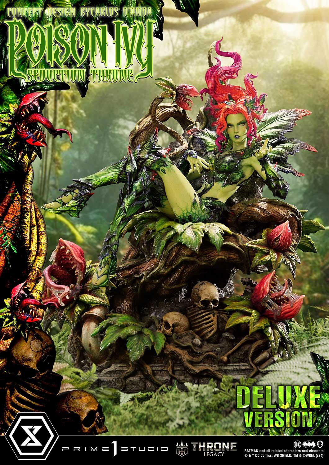 Batman - Poison Ivy - Throne Legacy (TLCDC-04DX) - 1/4 - Seduction Throne, DX Version (Prime 1 Studio) photo 21