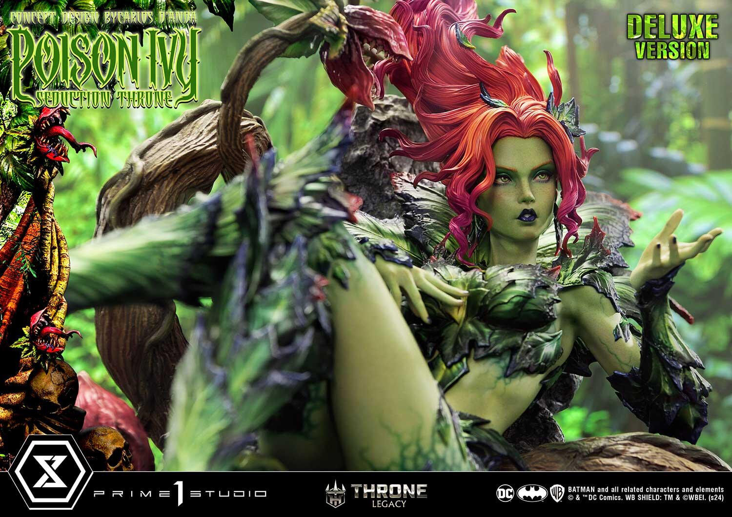 Batman - Poison Ivy - Throne Legacy (TLCDC-04DX) - 1/4 - Seduction Throne, DX Version (Prime 1 Studio) photo 27