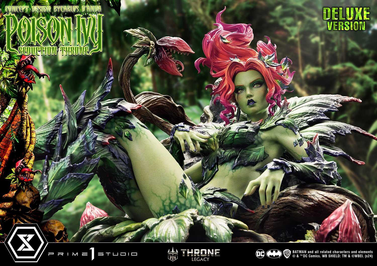 Batman - Poison Ivy - Throne Legacy (TLCDC-04DX) - 1/4 - Seduction Throne, DX Version (Prime 1 Studio) photo 31