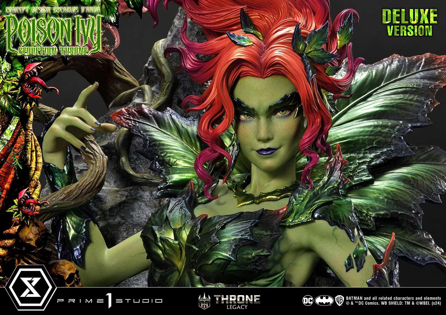 Batman - Poison Ivy - Throne Legacy (TLCDC-04DX) - 1/4 - Seduction Throne, DX Version (Prime 1 Studio) photo 39