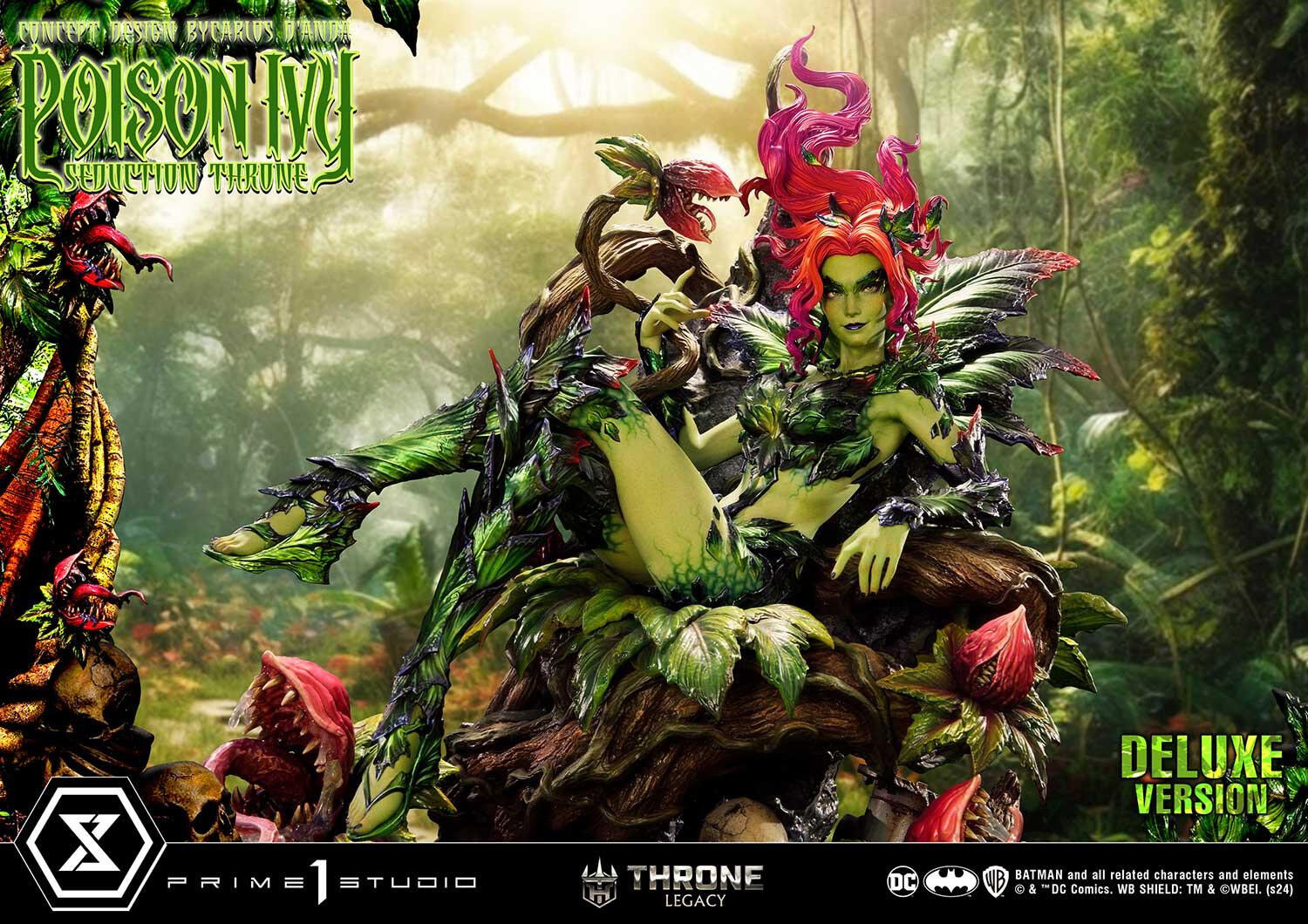 Batman - Poison Ivy - Throne Legacy (TLCDC-04DX) - 1/4 - Seduction Throne, DX Version (Prime 1 Studio) photo 42