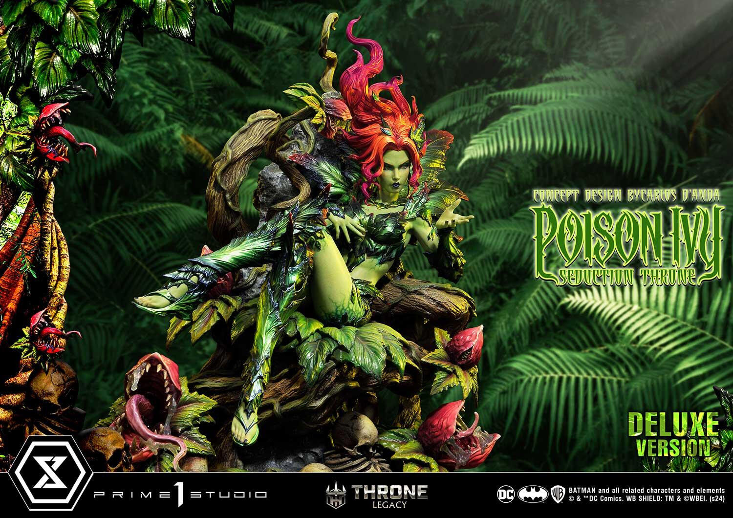 Batman - Poison Ivy - Throne Legacy (TLCDC-04DX) - 1/4 - Seduction Throne, DX Version (Prime 1 Studio) photo 44