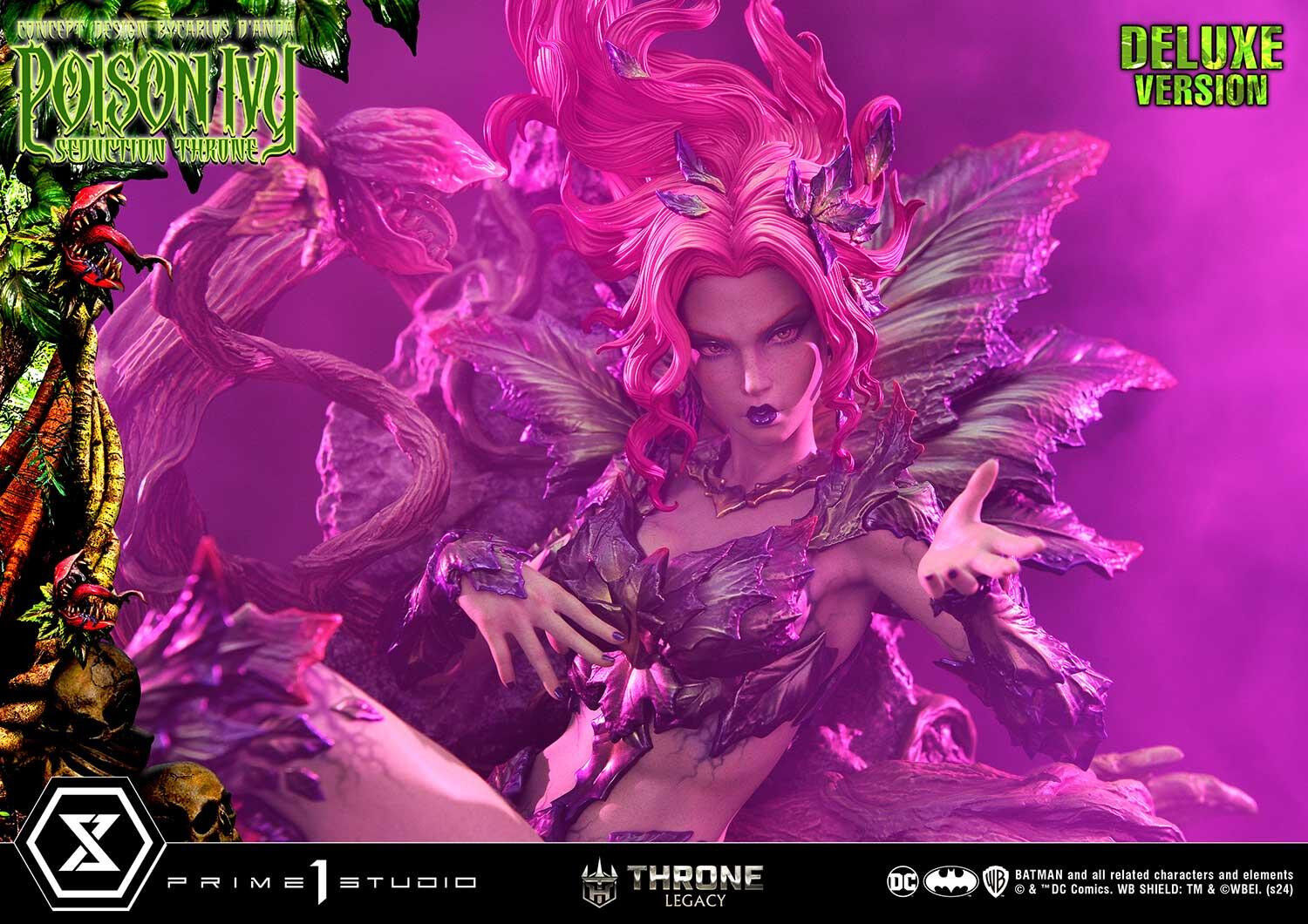 Batman - Poison Ivy - Throne Legacy (TLCDC-04DX) - 1/4 - Seduction Throne, DX Version (Prime 1 Studio) photo 48