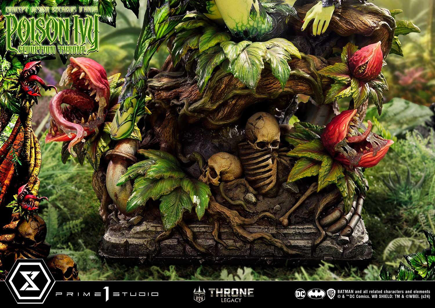 Batman - Poison Ivy - Throne Legacy (TLCDC-04DX) - 1/4 - Seduction Throne, DX Version (Prime 1 Studio) photo 52
