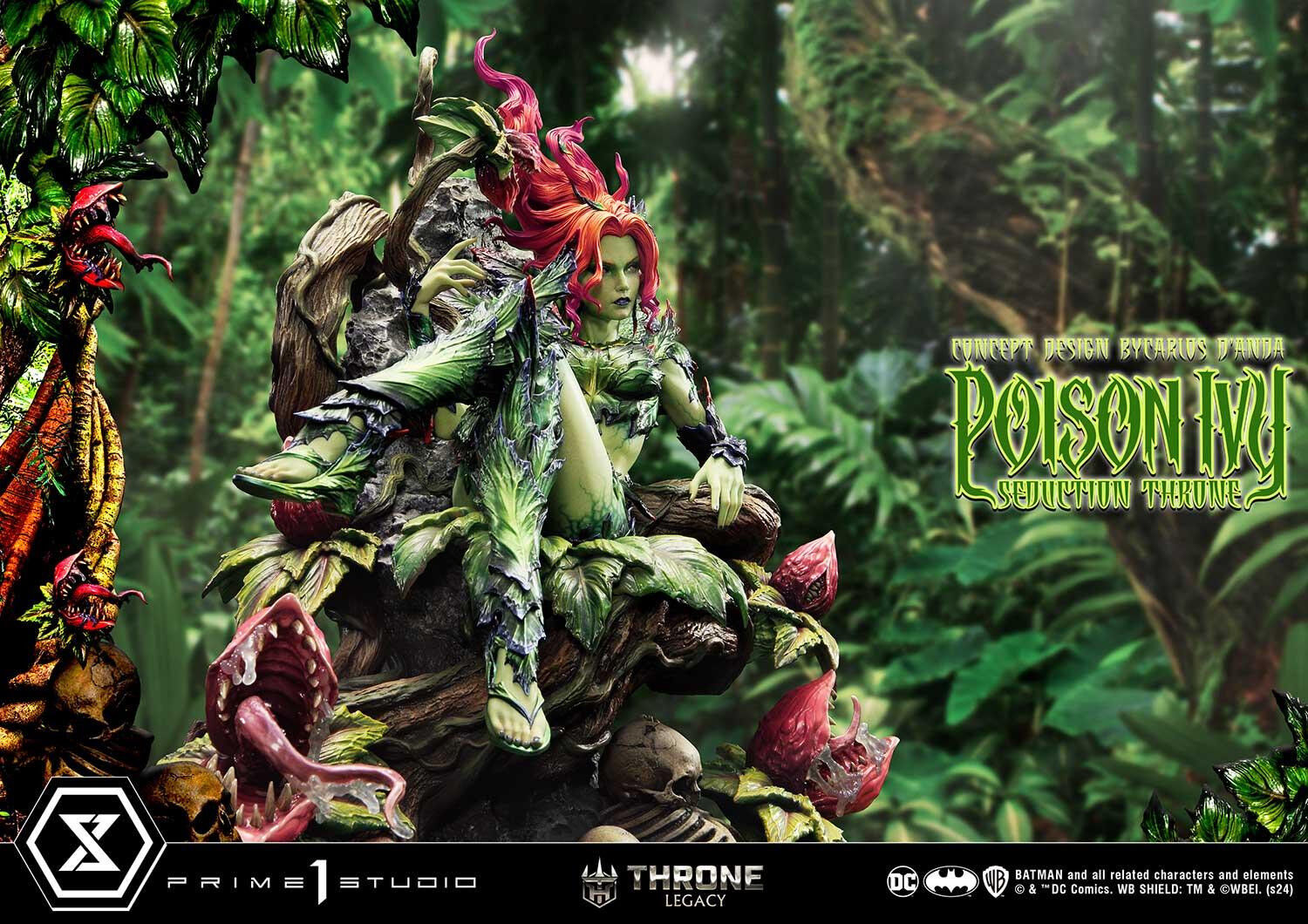 Batman - Poison Ivy - Throne Legacy (TLCDC-04DX) - 1/4 - Seduction Throne, DX Version (Prime 1 Studio) photo 53