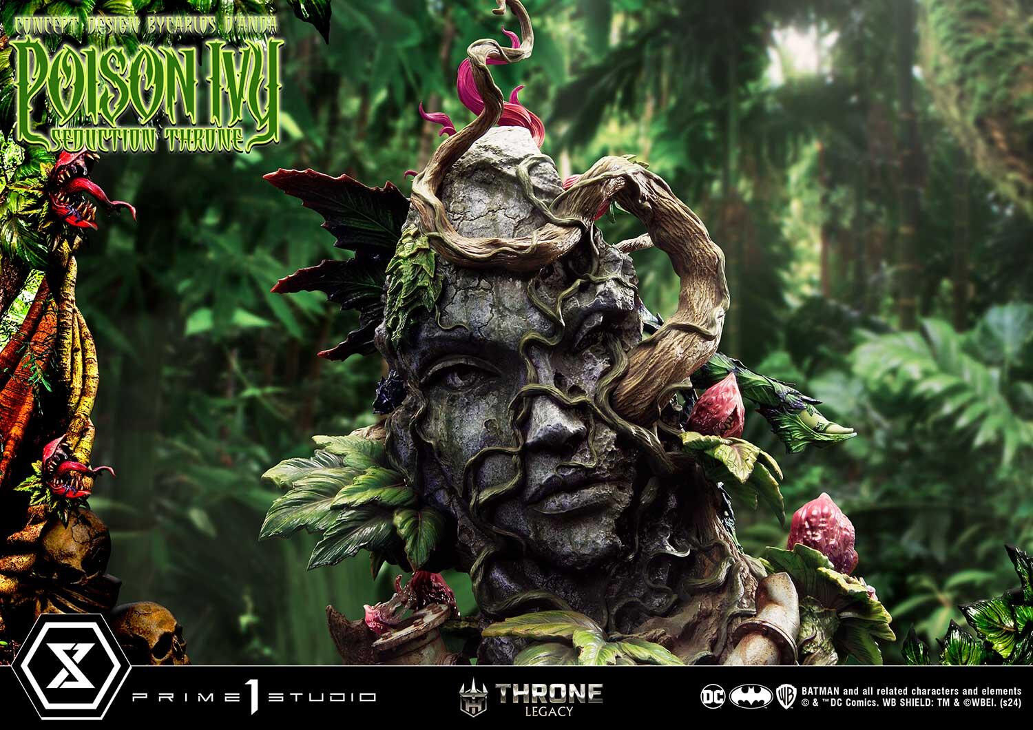 Batman - Poison Ivy - Throne Legacy (TLCDC-04DX) - 1/4 - Seduction Throne, DX Version (Prime 1 Studio) photo 54