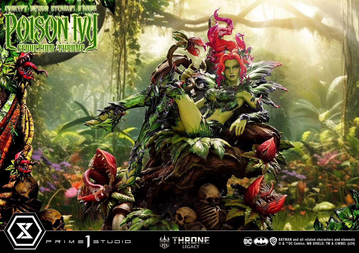 Batman - Poison Ivy - Throne Legacy (TLCDC-04DX) - 1/4 - Seduction Throne, DX Version (Prime 1 Studio) photo 57