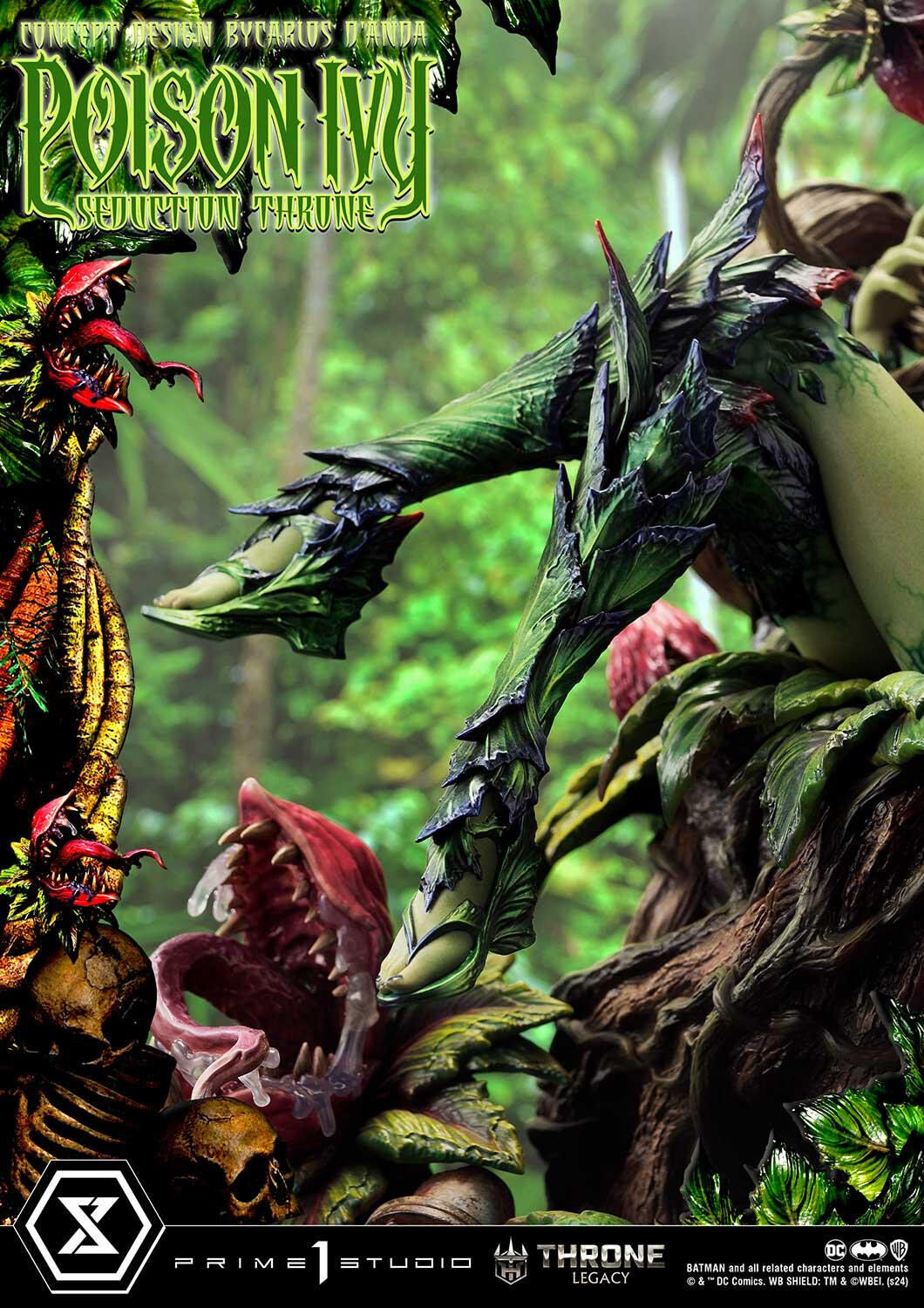 Batman - Poison Ivy - Throne Legacy (TLCDC-04DX) - 1/4 - Seduction Throne, DX Version (Prime 1 Studio) photo 62