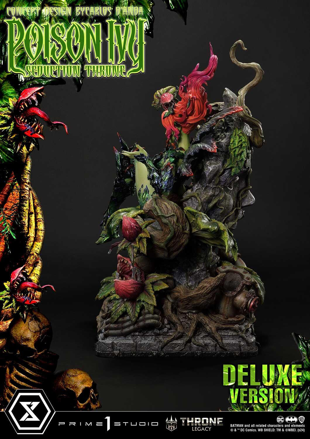 Batman - Poison Ivy - Throne Legacy (TLCDC-04DX) - 1/4 - Seduction Throne, DX Version (Prime 1 Studio) photo 83