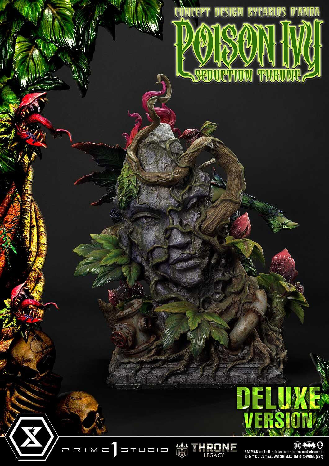 Batman - Poison Ivy - Throne Legacy (TLCDC-04DX) - 1/4 - Seduction Throne, DX Version (Prime 1 Studio) photo 84