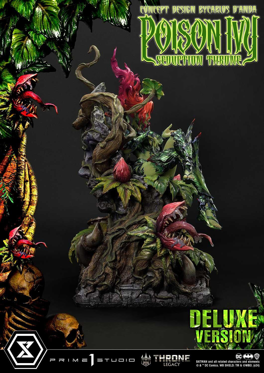 Batman - Poison Ivy - Throne Legacy (TLCDC-04DX) - 1/4 - Seduction Throne, DX Version (Prime 1 Studio) photo 85
