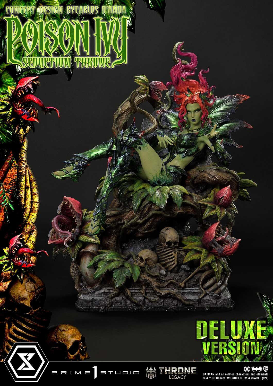 Batman - Poison Ivy - Throne Legacy (TLCDC-04DX) - 1/4 - Seduction Throne, DX Version (Prime 1 Studio) photo 86