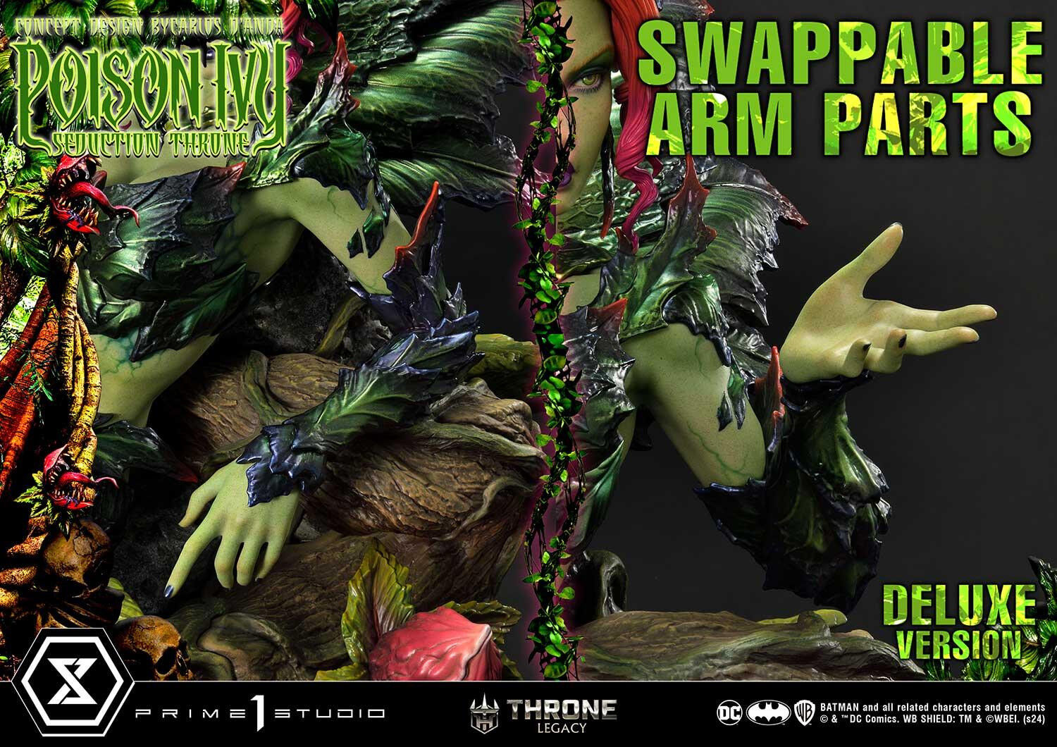 Batman - Poison Ivy - Throne Legacy (TLCDC-04DX) - 1/4 - Seduction Throne, DX Version (Prime 1 Studio) photo 87