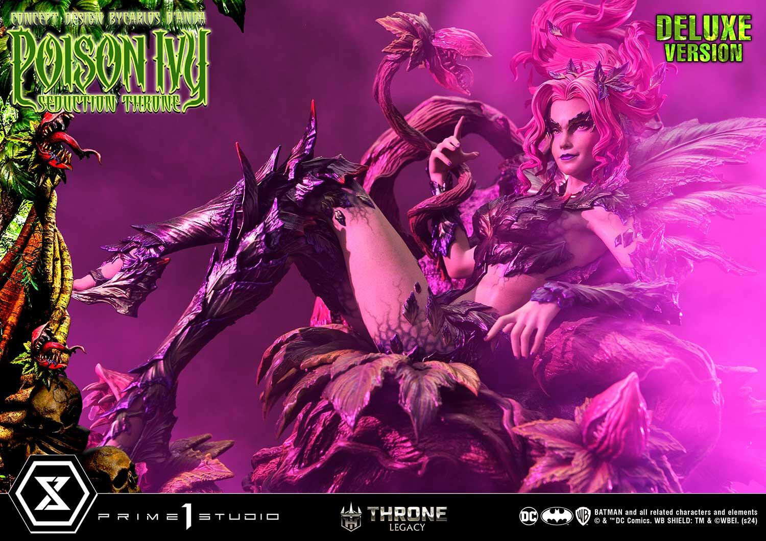 Batman - Poison Ivy - Throne Legacy (TLCDC-04DX) - 1/4 - Seduction Throne, DX Version (Prime 1 Studio) photo 90