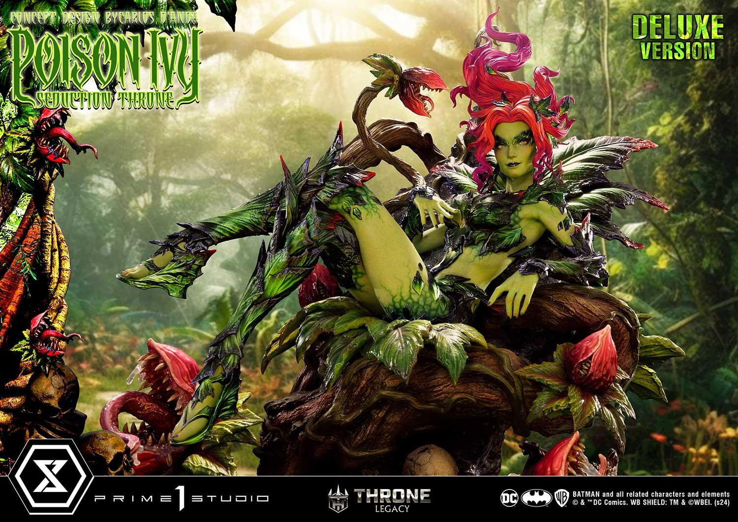 Batman - Poison Ivy - Throne Legacy (TLCDC-04DX) - 1/4 - Seduction Throne, DX Version (Prime 1 Studio) photo 91