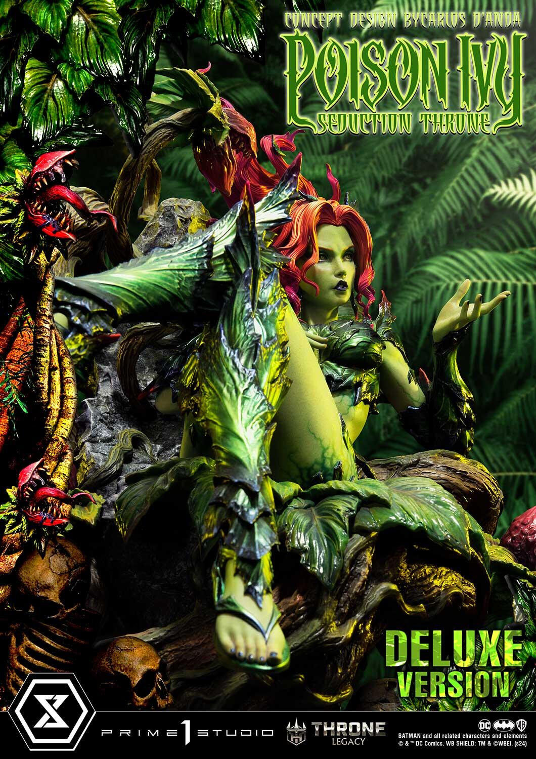 Batman - Poison Ivy - Throne Legacy (TLCDC-04DX) - 1/4 - Seduction Throne, DX Version (Prime 1 Studio) photo 94