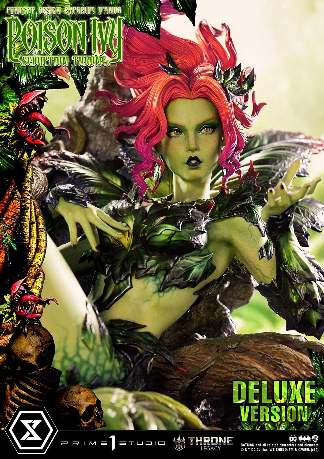 Batman - Poison Ivy - Throne Legacy (TLCDC-04DX) - 1/4 - Seduction Throne, DX Version (Prime 1 Studio) photo 95