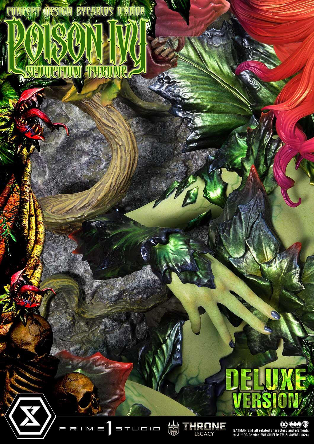 Batman - Poison Ivy - Throne Legacy (TLCDC-04DXS) - 1/4 - Seduction Throne, DX Bonus Version (Prime 1 Studio) photo 4