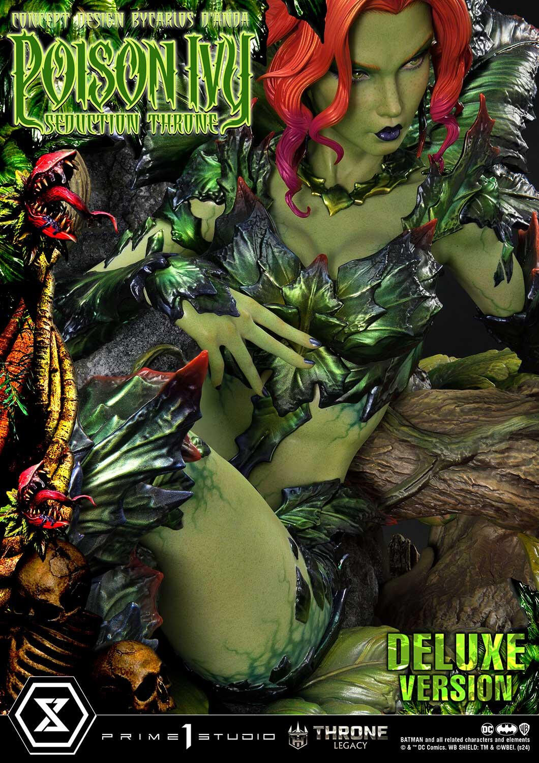 Batman - Poison Ivy - Throne Legacy (TLCDC-04DXS) - 1/4 - Seduction Throne, DX Bonus Version (Prime 1 Studio) photo 6