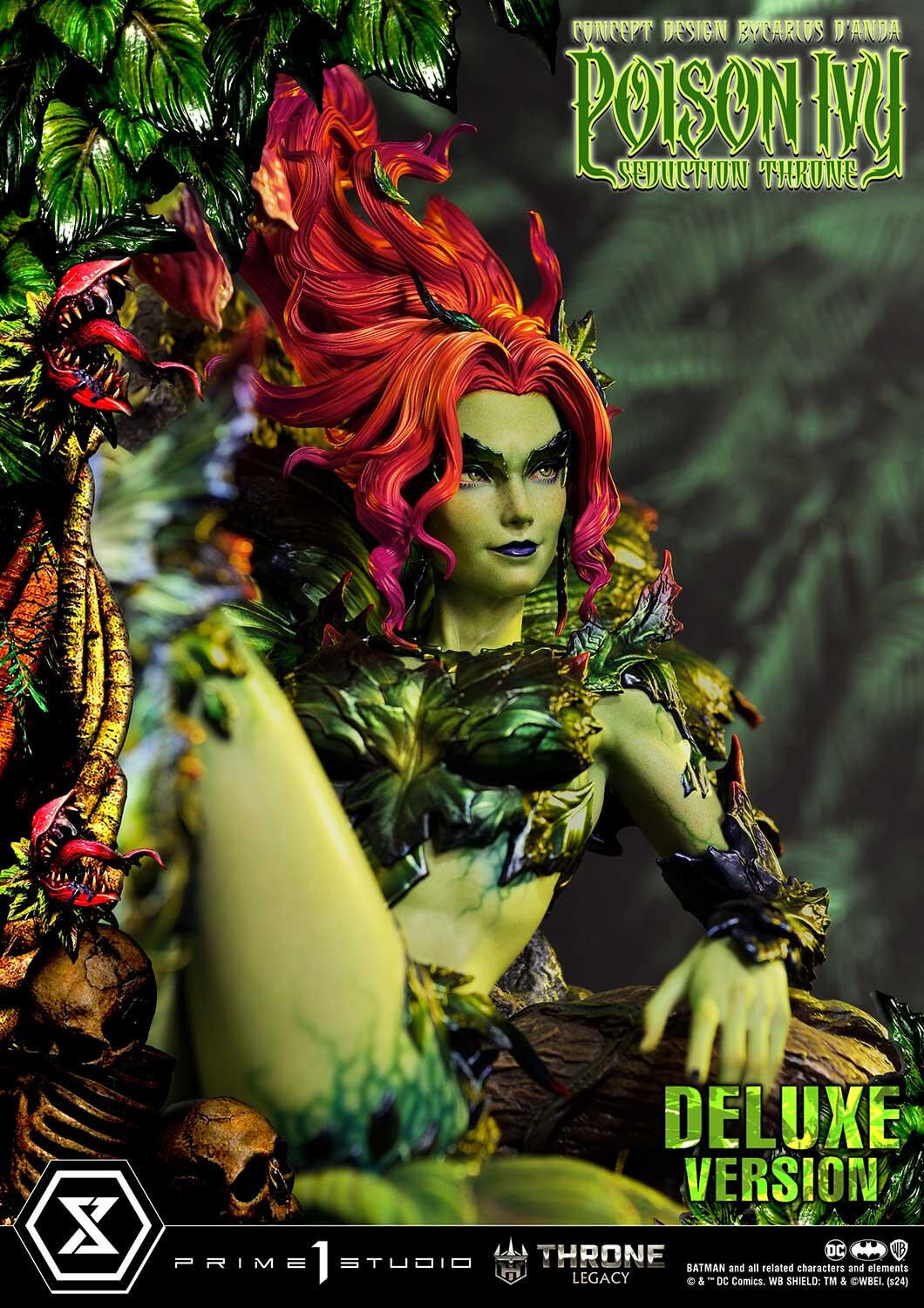 Batman - Poison Ivy - Throne Legacy (TLCDC-04DXS) - 1/4 - Seduction Throne, DX Bonus Version (Prime 1 Studio) photo 9