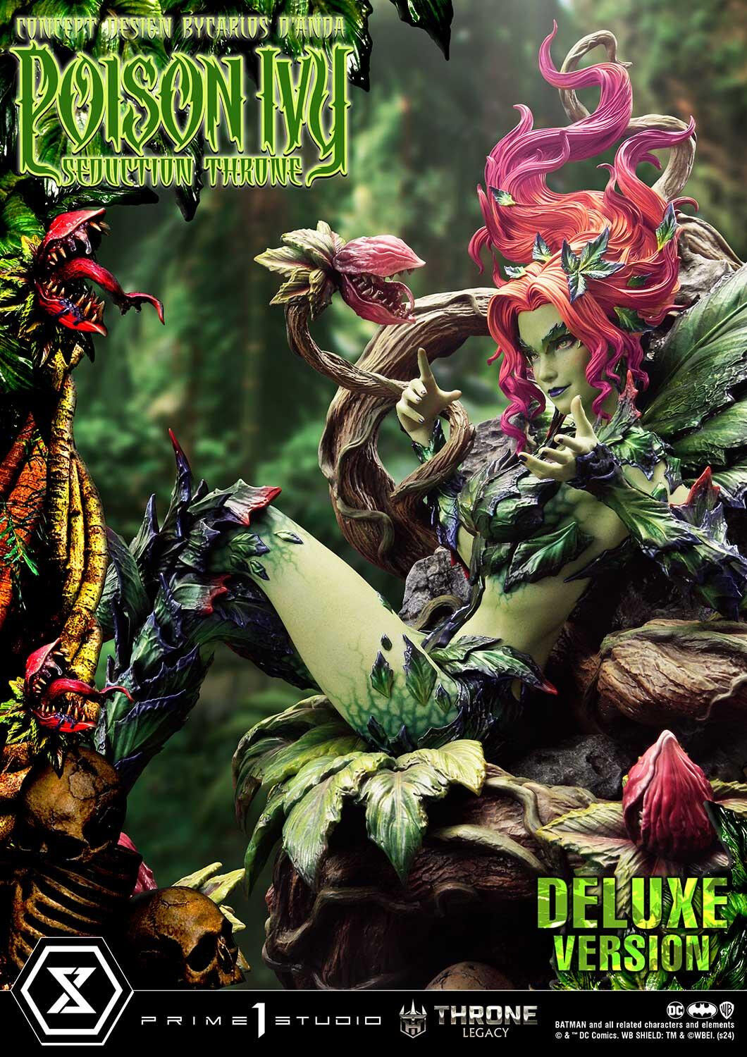 Batman - Poison Ivy - Throne Legacy (TLCDC-04DXS) - 1/4 - Seduction Throne, DX Bonus Version (Prime 1 Studio) photo 14