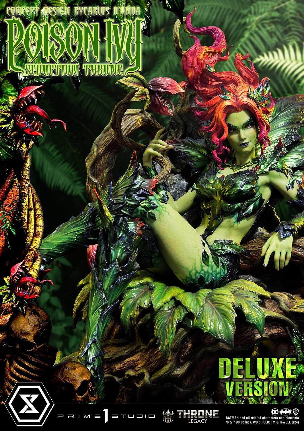Batman - Poison Ivy - Throne Legacy (TLCDC-04DXS) - 1/4 - Seduction Throne, DX Bonus Version (Prime 1 Studio) photo 16