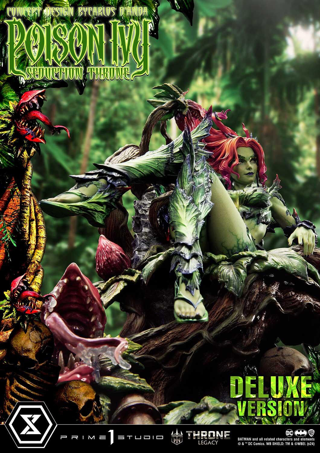 Batman - Poison Ivy - Throne Legacy (TLCDC-04DXS) - 1/4 - Seduction Throne, DX Bonus Version (Prime 1 Studio) photo 17