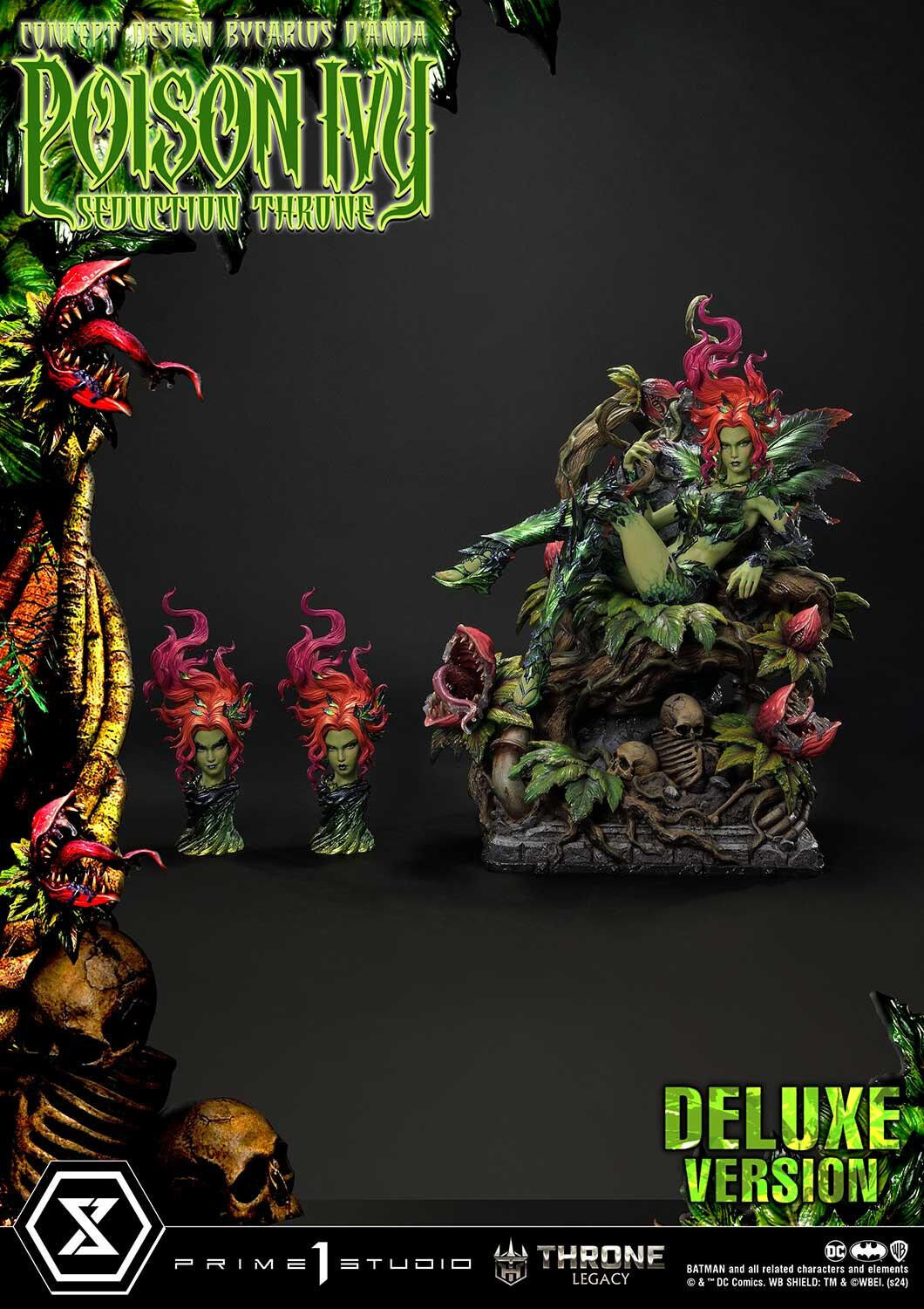 Batman - Poison Ivy - Throne Legacy (TLCDC-04DXS) - 1/4 - Seduction Throne, DX Bonus Version (Prime 1 Studio) photo 24