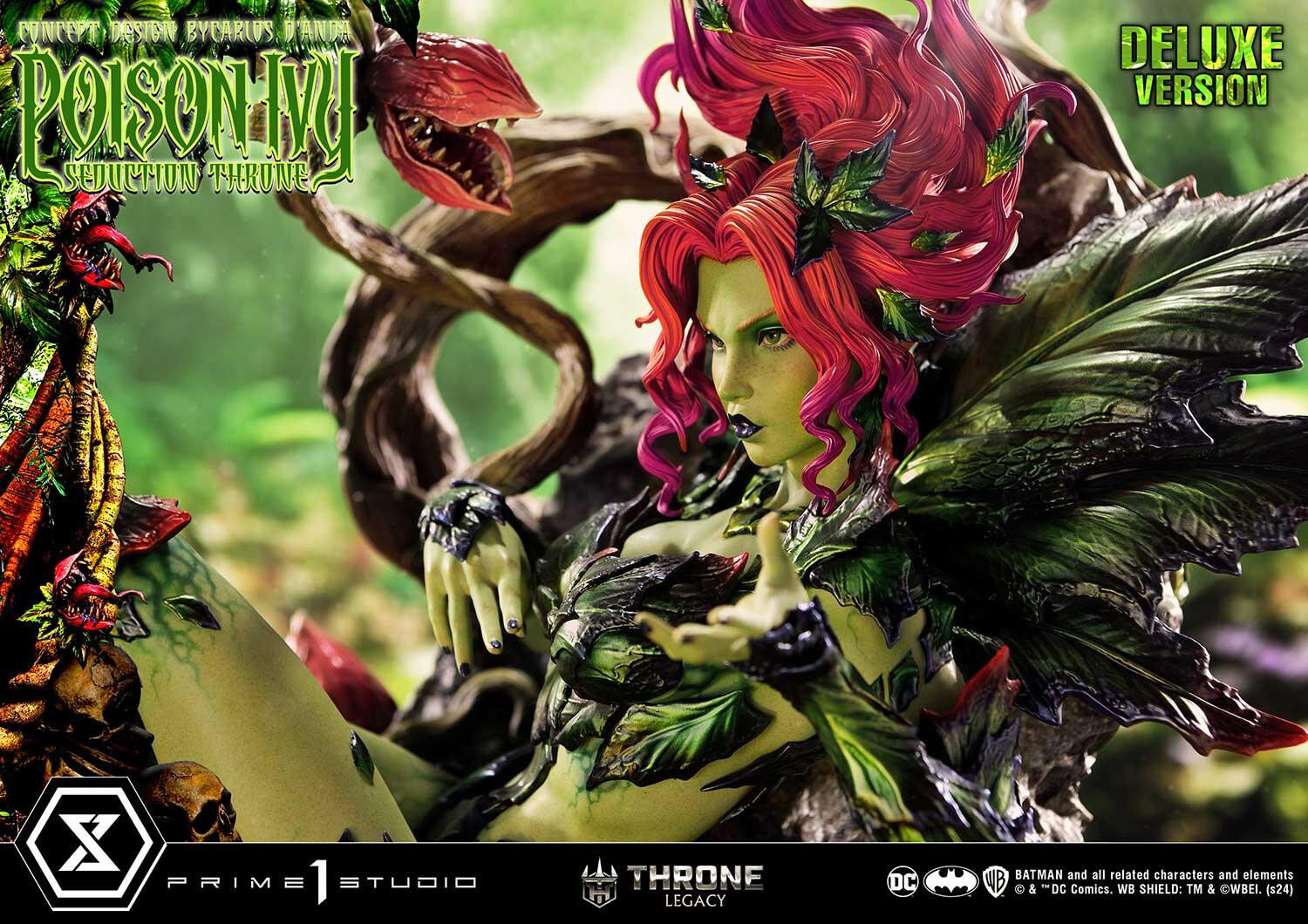 Batman - Poison Ivy - Throne Legacy (TLCDC-04DXS) - 1/4 - Seduction Throne, DX Bonus Version (Prime 1 Studio) photo 29