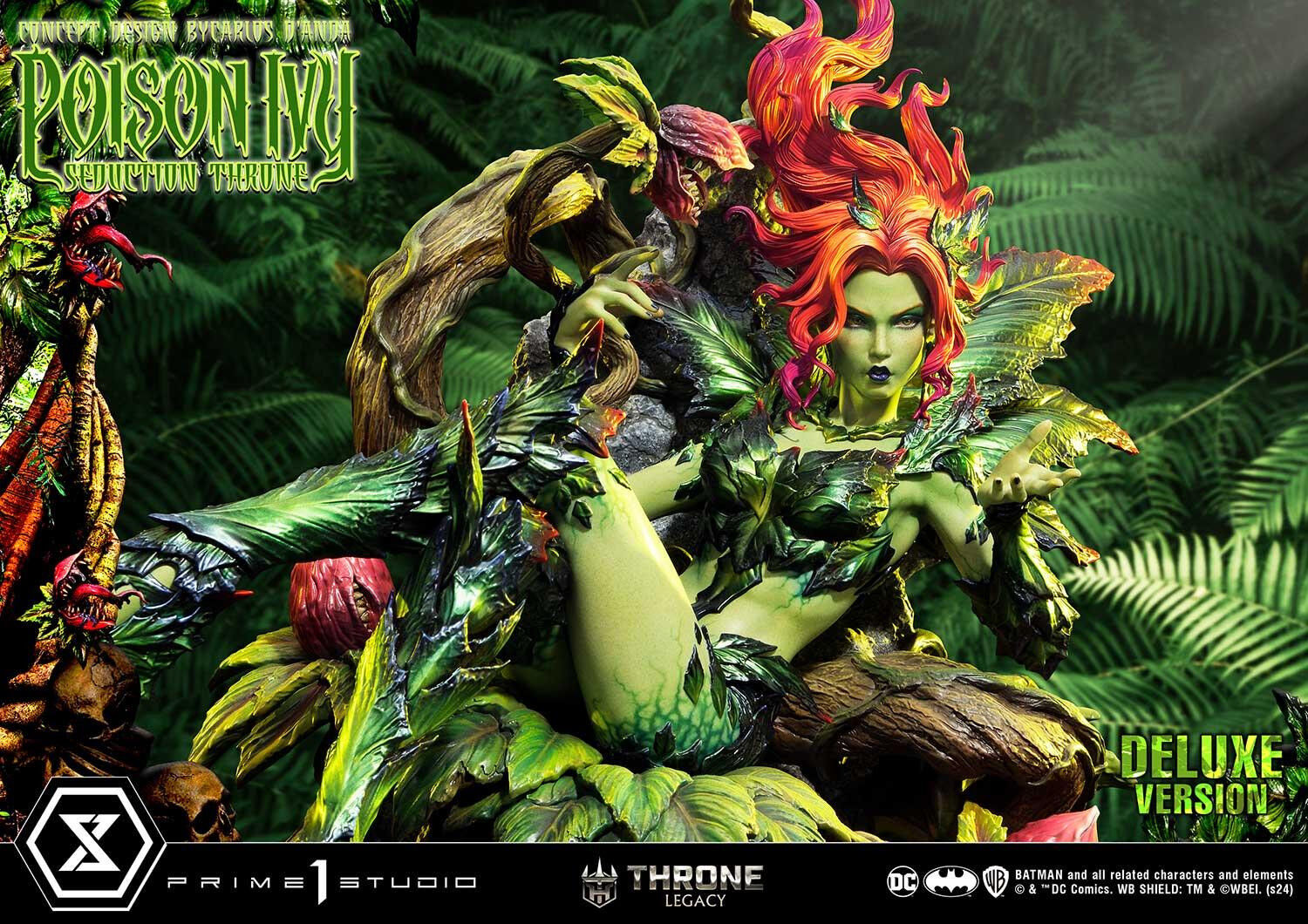 Batman - Poison Ivy - Throne Legacy (TLCDC-04DXS) - 1/4 - Seduction Throne, DX Bonus Version (Prime 1 Studio) photo 32