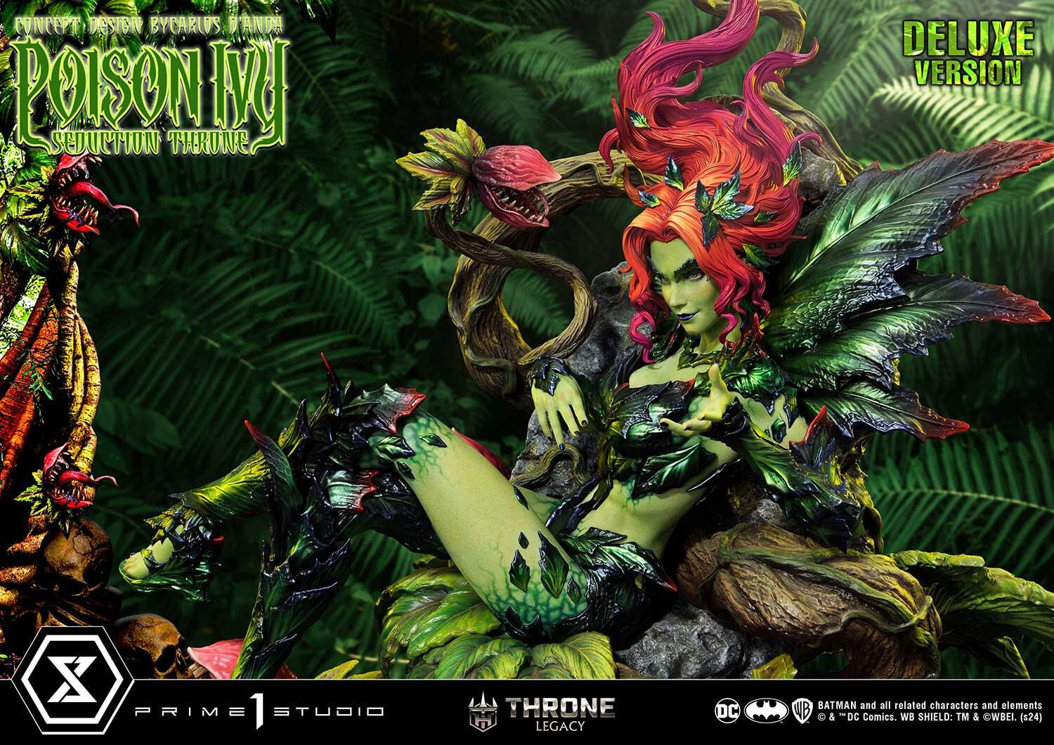 Batman - Poison Ivy - Throne Legacy (TLCDC-04DXS) - 1/4 - Seduction Throne, DX Bonus Version (Prime 1 Studio) photo 33