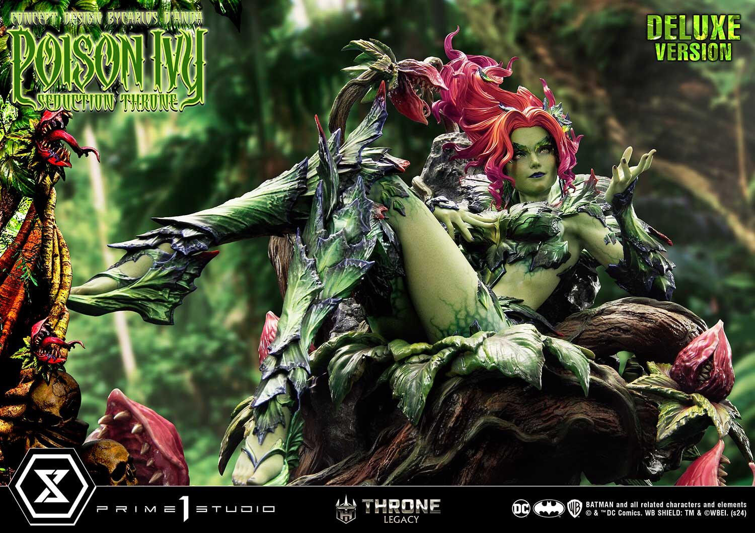 Batman - Poison Ivy - Throne Legacy (TLCDC-04DXS) - 1/4 - Seduction Throne, DX Bonus Version (Prime 1 Studio) photo 34