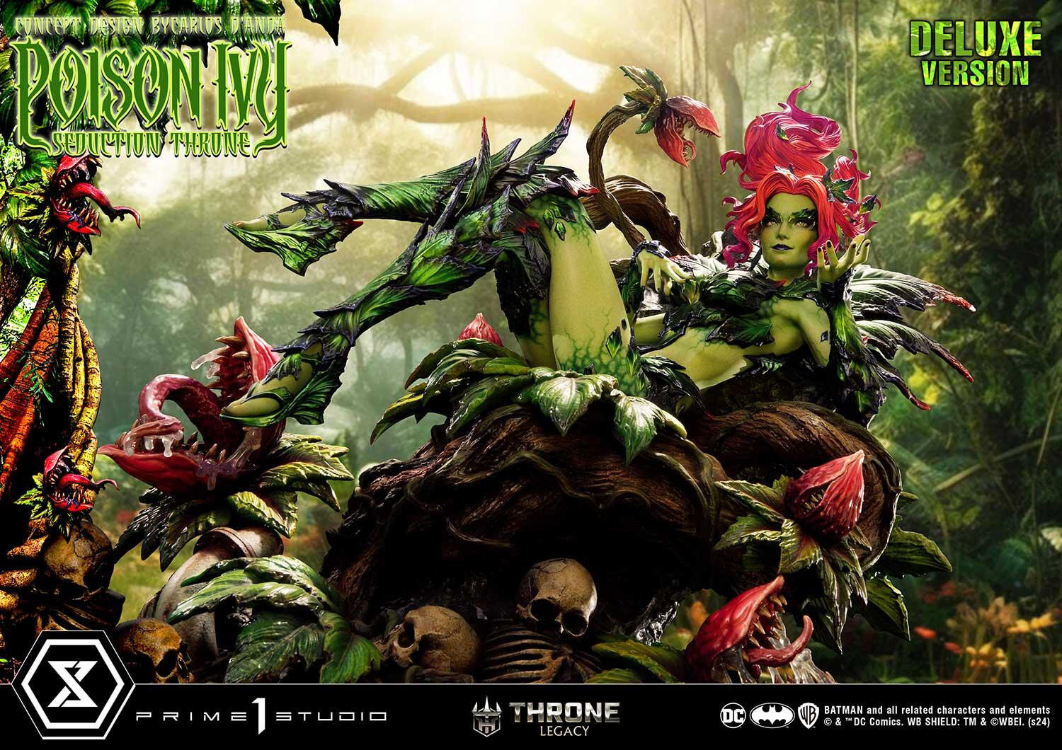 Batman - Poison Ivy - Throne Legacy (TLCDC-04DXS) - 1/4 - Seduction Throne, DX Bonus Version (Prime 1 Studio) photo 35