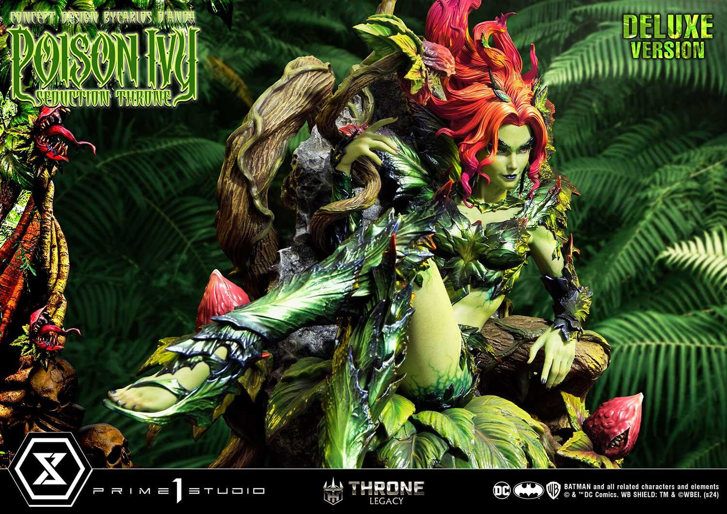 Batman - Poison Ivy - Throne Legacy (TLCDC-04DXS) - 1/4 - Seduction Throne, DX Bonus Version (Prime 1 Studio) photo 37
