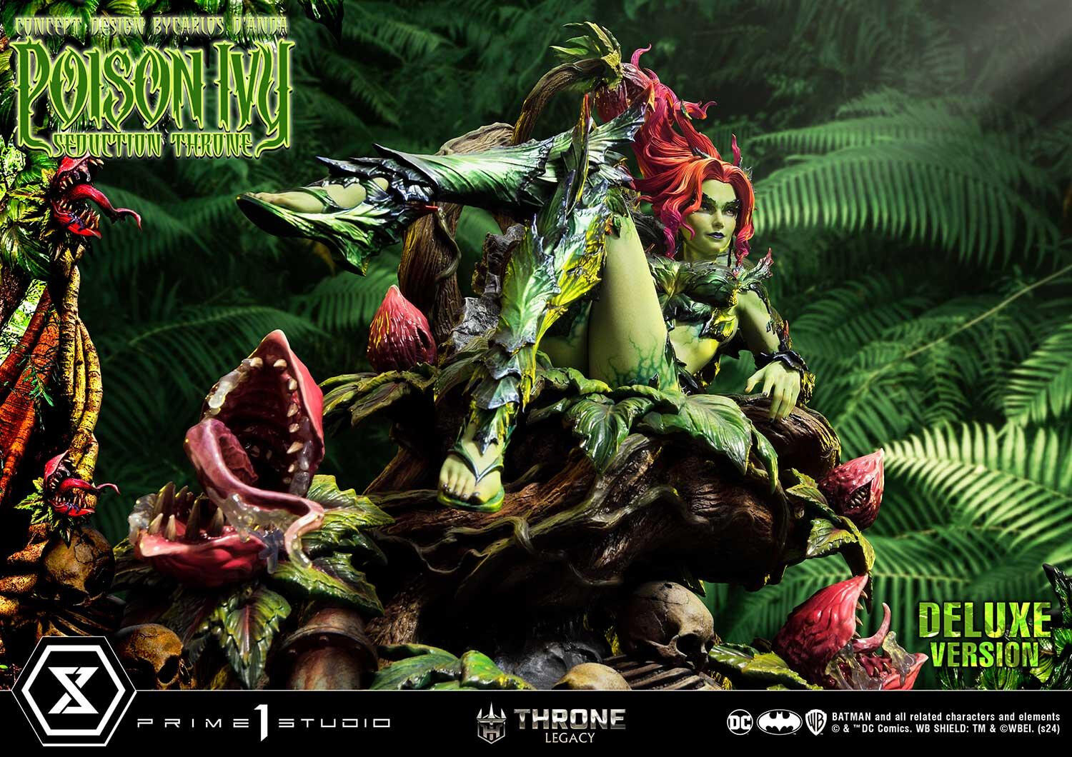 Batman - Poison Ivy - Throne Legacy (TLCDC-04DXS) - 1/4 - Seduction Throne, DX Bonus Version (Prime 1 Studio) photo 38