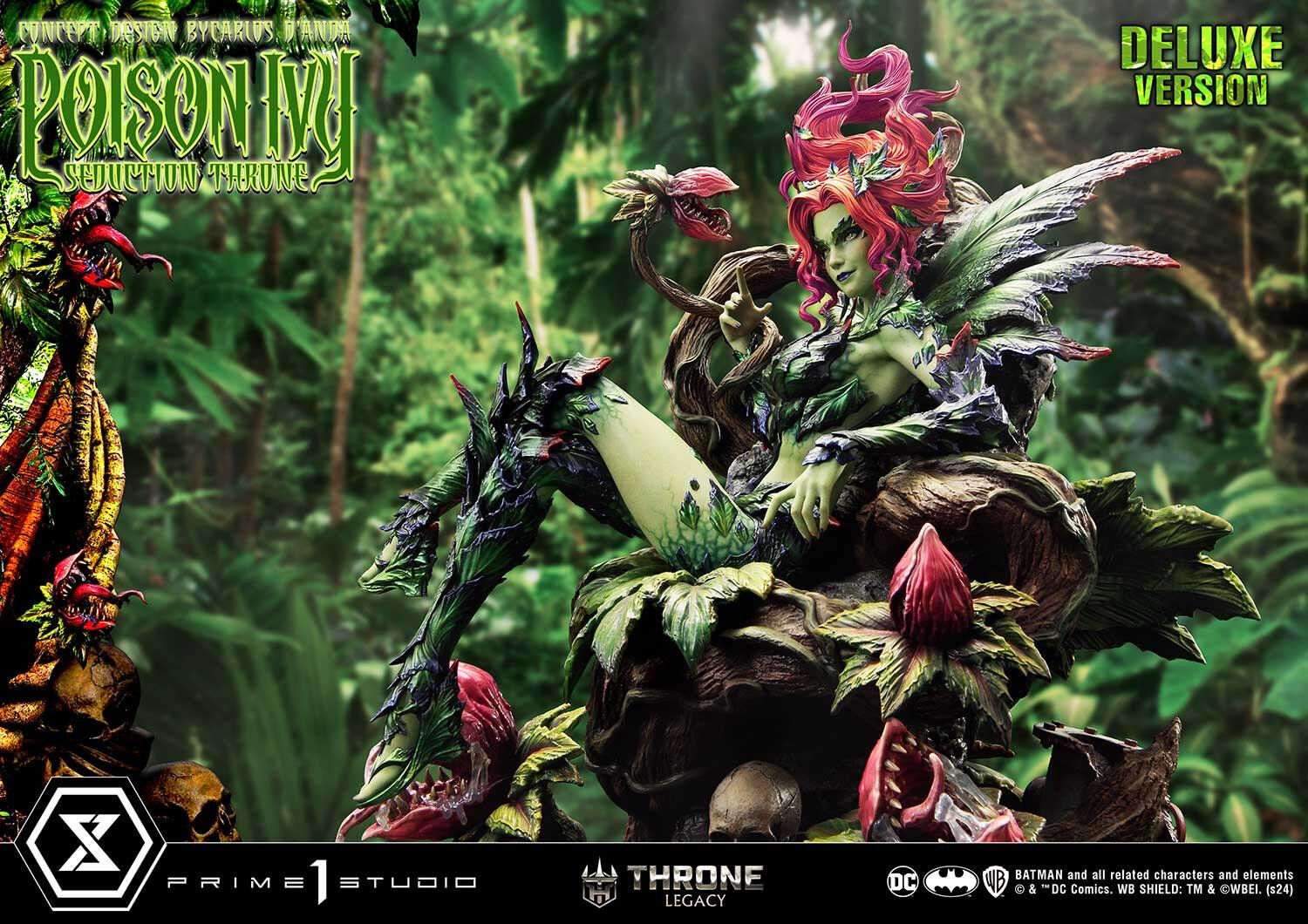 Batman - Poison Ivy - Throne Legacy (TLCDC-04DXS) - 1/4 - Seduction Throne, DX Bonus Version (Prime 1 Studio) photo 40