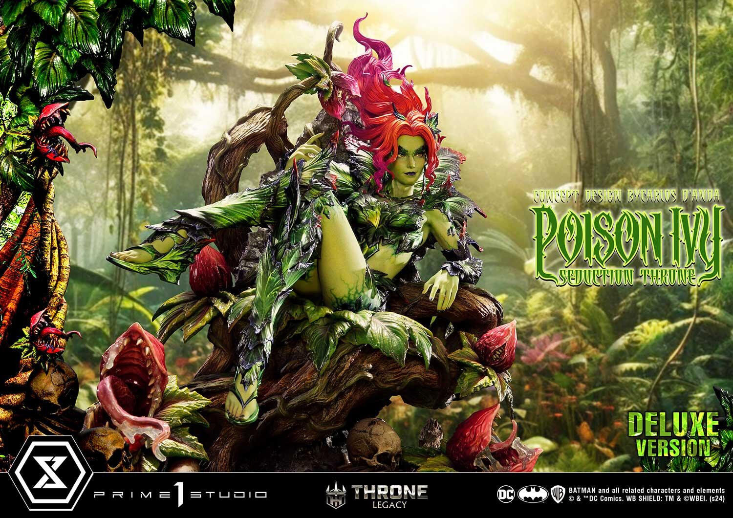 Batman - Poison Ivy - Throne Legacy (TLCDC-04DXS) - 1/4 - Seduction Throne, DX Bonus Version (Prime 1 Studio) photo 41