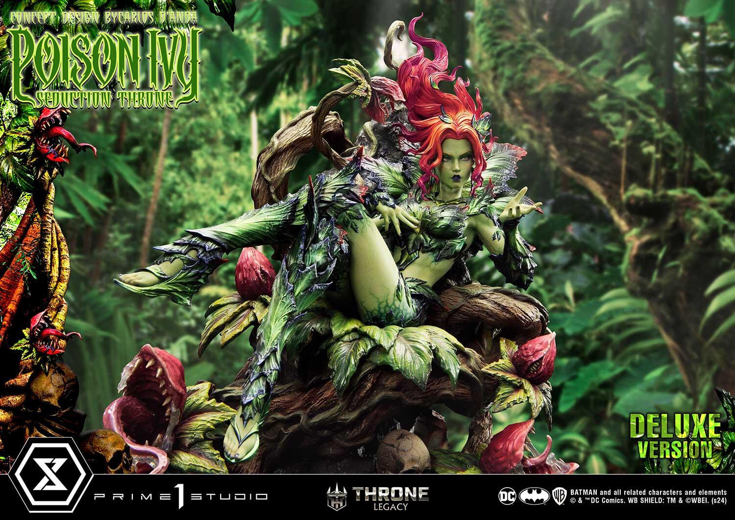 Batman - Poison Ivy - Throne Legacy (TLCDC-04DXS) - 1/4 - Seduction Throne, DX Bonus Version (Prime 1 Studio) photo 46