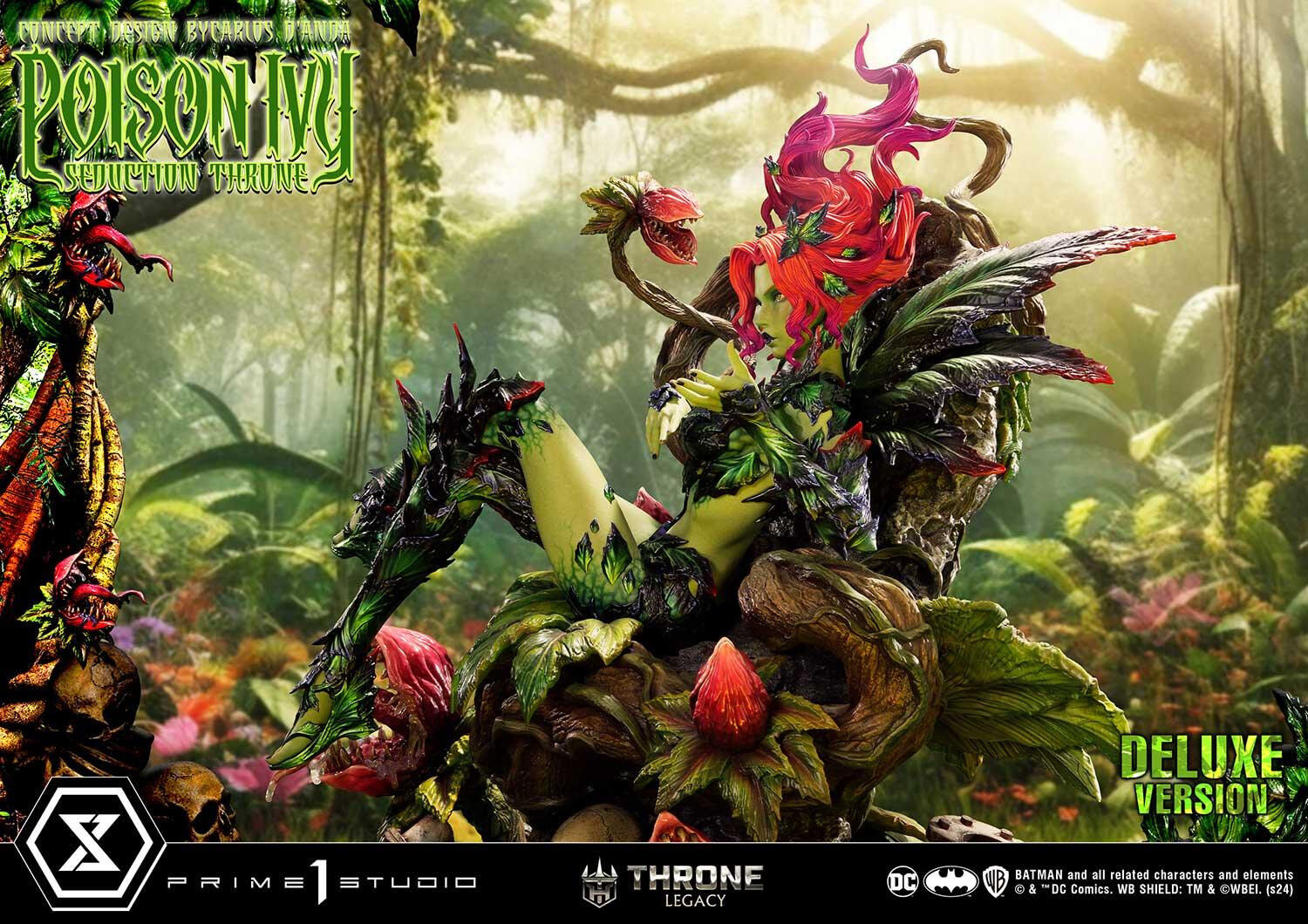 Batman - Poison Ivy - Throne Legacy (TLCDC-04DXS) - 1/4 - Seduction Throne, DX Bonus Version (Prime 1 Studio) photo 47