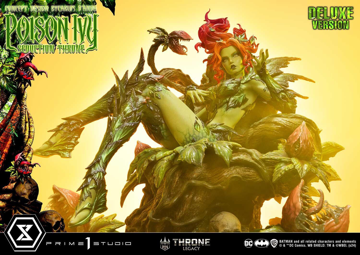 Batman - Poison Ivy - Throne Legacy (TLCDC-04DXS) - 1/4 - Seduction Throne, DX Bonus Version (Prime 1 Studio) photo 49