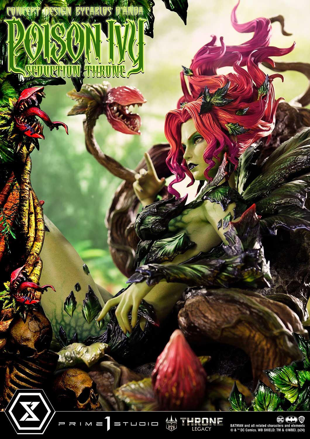 Batman - Poison Ivy - Throne Legacy (TLCDC-04DXS) - 1/4 - Seduction Throne, DX Bonus Version (Prime 1 Studio) photo 51