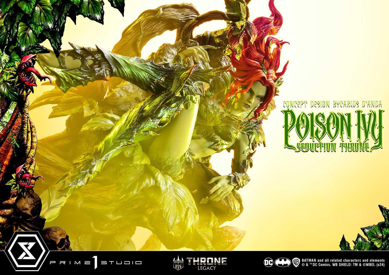 Batman - Poison Ivy - Throne Legacy (TLCDC-04DXS) - 1/4 - Seduction Throne, DX Bonus Version (Prime 1 Studio) photo 55