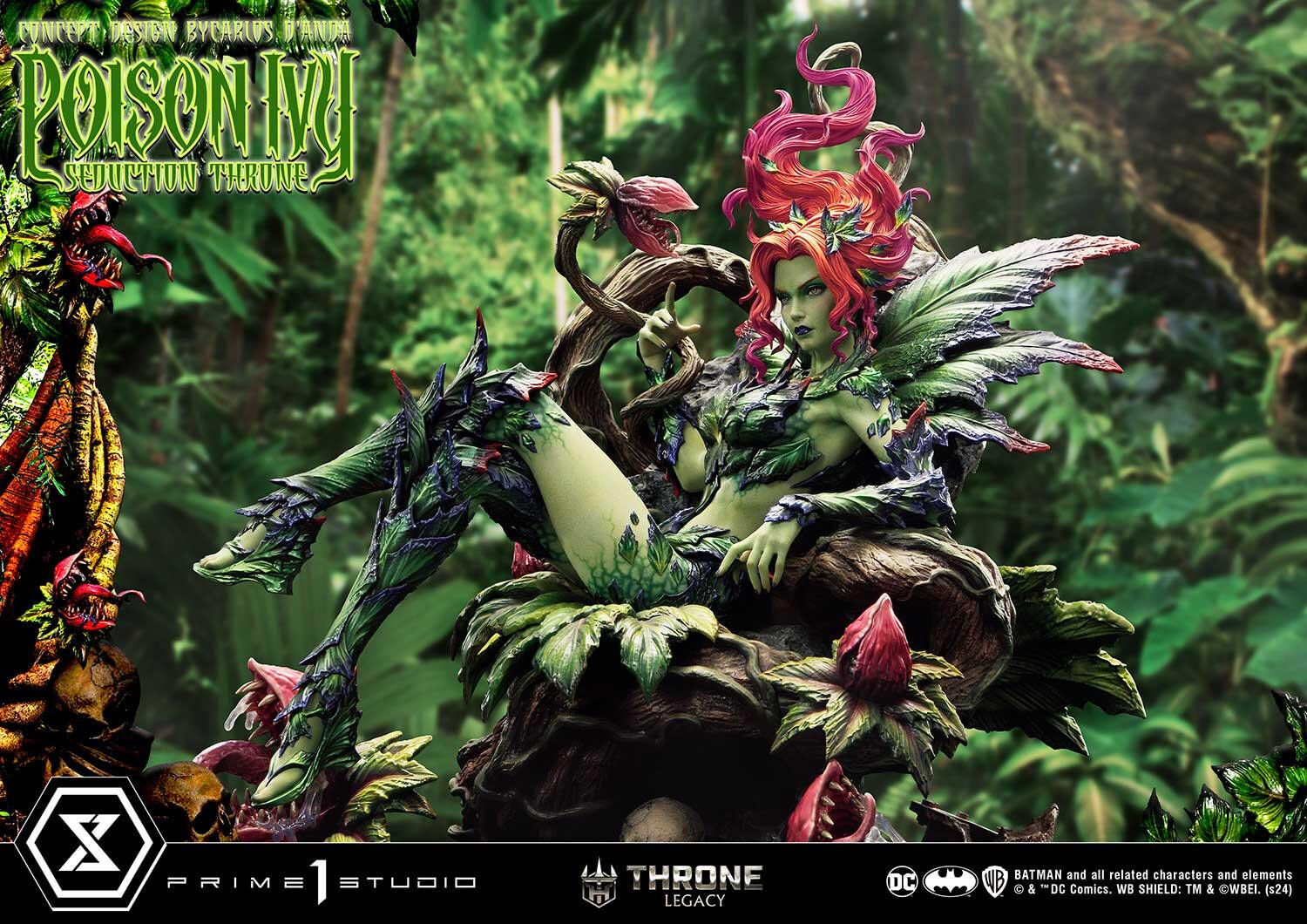 Batman - Poison Ivy - Throne Legacy (TLCDC-04DXS) - 1/4 - Seduction Throne, DX Bonus Version (Prime 1 Studio) photo 56