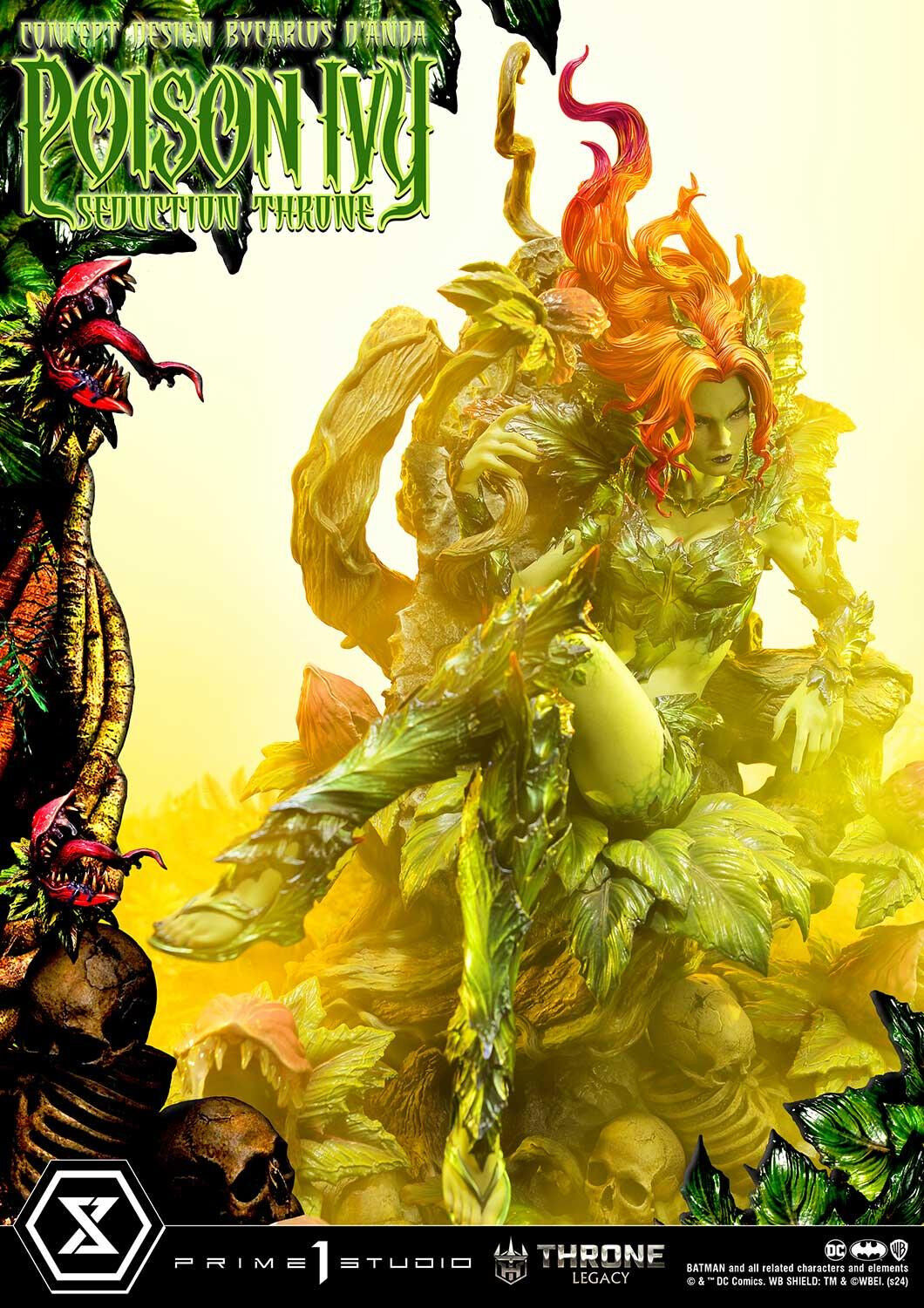 Batman - Poison Ivy - Throne Legacy (TLCDC-04DXS) - 1/4 - Seduction Throne, DX Bonus Version (Prime 1 Studio) photo 65