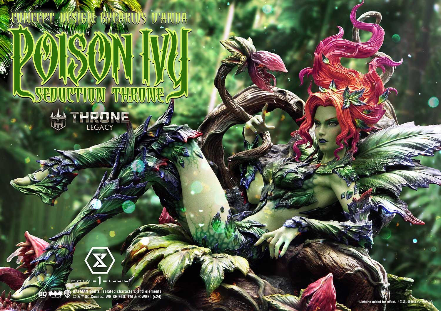 Batman - Poison Ivy - Throne Legacy (TLCDC-04DXS) - 1/4 - Seduction Throne, DX Bonus Version (Prime 1 Studio) photo 68
