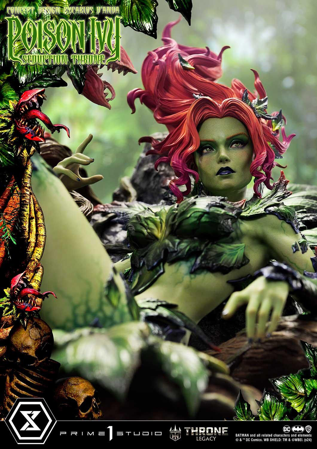 Batman - Poison Ivy - Throne Legacy (TLCDC-04DXS) - 1/4 - Seduction Throne, DX Bonus Version (Prime 1 Studio) photo 75