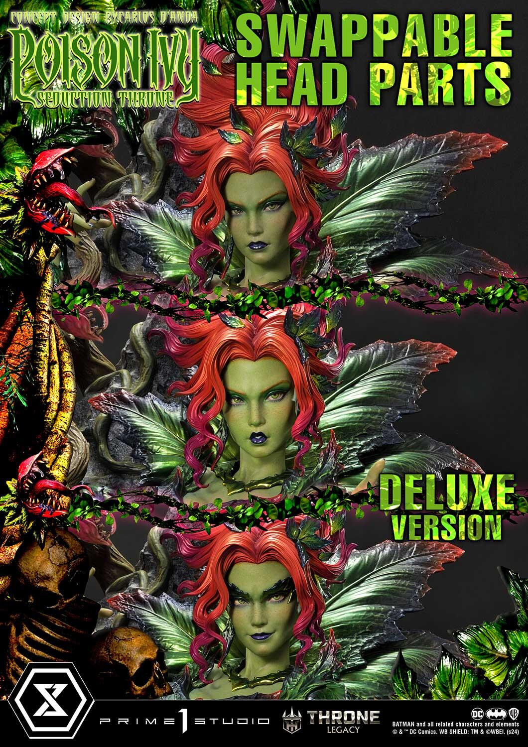 Batman - Poison Ivy - Throne Legacy (TLCDC-04DXS) - 1/4 - Seduction Throne, DX Bonus Version (Prime 1 Studio) photo 76